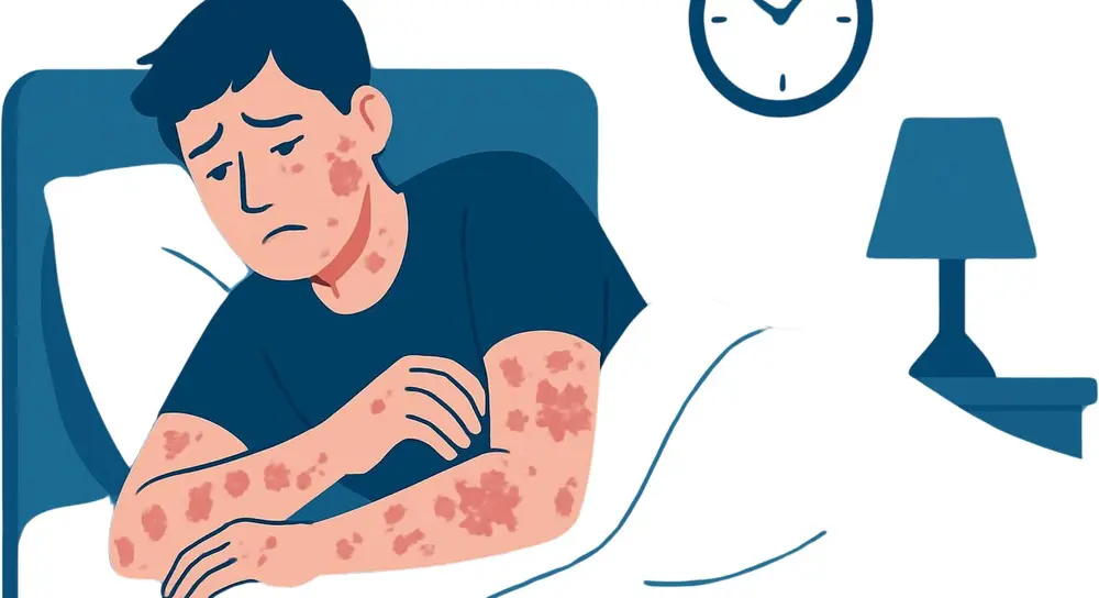 Psoriaas uni ja magamatus